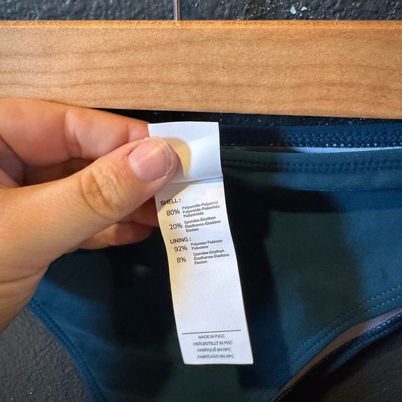 Women’s Cupshe Teal Bikini Bottom NWOT - Picture 5 of 5